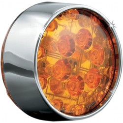 LIGHT BULLET FRT AMBER