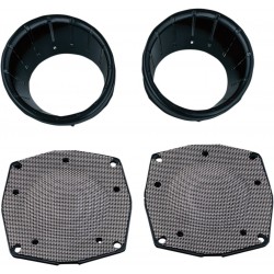 Embellecedor Parrillas para Altavoces Led Bisel Negro