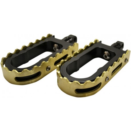 ESTRIBOS BMX BLK/BRASS