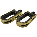 ESTRIBOS BMX BLK/BRASS