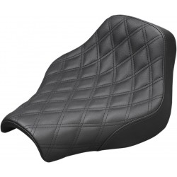 Asiento Solo Seat Saddlemen Renegade Lattice Stitch para HD FXBB 18-24