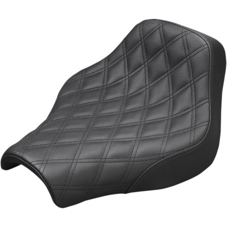 Asiento Solo Seat Saddlemen Renegade Lattice Stitch para HD FXBB 18-24