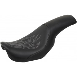 ASIENTO SADDLEMEN PRFL FLAME SLVR DYNA