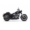 Sistema de Escape Rinehart 2:1 para HD Softail 96-20 4" Negro