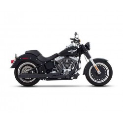 Sistema de Escape Rinehart 2:1 para HD Softail 96-20 4" Negro