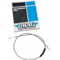 CABLE EMBRAGUE DRAG SPECIALTIES 38607-87A ACERO INOXIDABLE TRENZADO