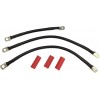 SET CABLE BATERIA DRAG SPECIALTIES NEGRO 93-08FL