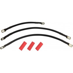 SET CABLE BATERIA DRAG SPECIALTIES NEGRO 94-09DY