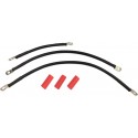 SET CABLE BATERIA DRAG SPECIALTIES NEGRO 84-88ST