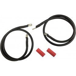 SET CABLE BATERIA DRAG SPECIALTIES NEGRO 89-92FL