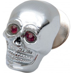 SM CROMADO CALAVERA W/RED EYE