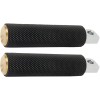 ESTRIBOS ARLEN NESS KNURLED BRASS