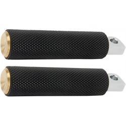 ESTRIBOS ARLEN NESS KNURLED BRASS