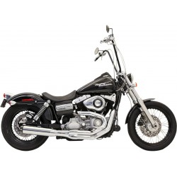 Escape Bassani Road Rage II B1 Power 2-1 para HD Dyna 91-17 Cromado