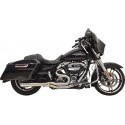 Escape Bassani Xhaust Road Rage III 2-en-1 Short para HD Touring FLH/FLT 17-22