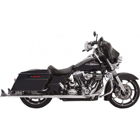 Silencioso Fishtail Bassani 33" para HD Touring 95-16