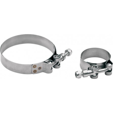 STAINLESS T-BOLT COBRA CLAMP 1.25"