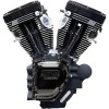 Motor S&S T143 Long Block Negro para HD Touring 07-16